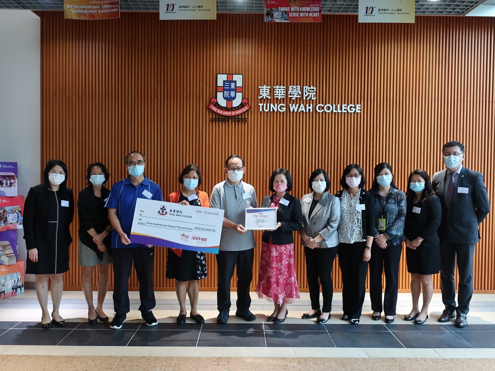 TWC receives donation from Nam Kee Spring Roll Noodle Co. Ltd.
