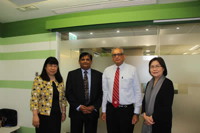 Tung Wah College meets with representative from International Horizons College to discuss collaborative opportunities (11 November 2015)