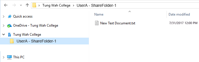 This folder will show up on your computer
