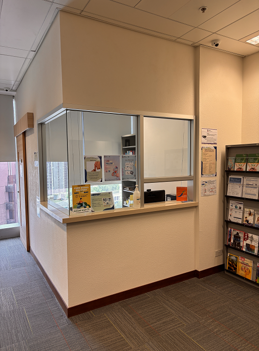 KHC Library Counter