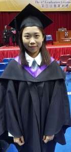 Ms. Yee-lam Lau, BHSc (Hons) (Major in Nursing) Graduate (2016)