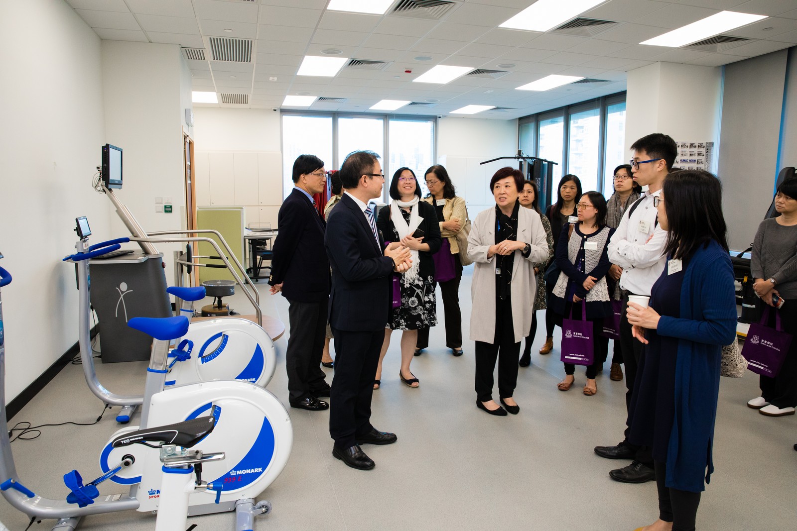 Visit of The Association of Hong Kong Chinese Middle Schools