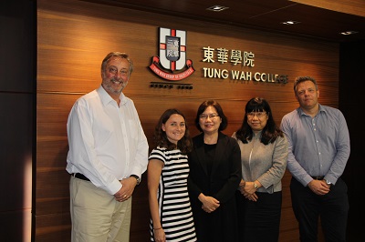 Delegation from University of East London visits TWC to strengthen academic links and collaboration (28 October 2015)