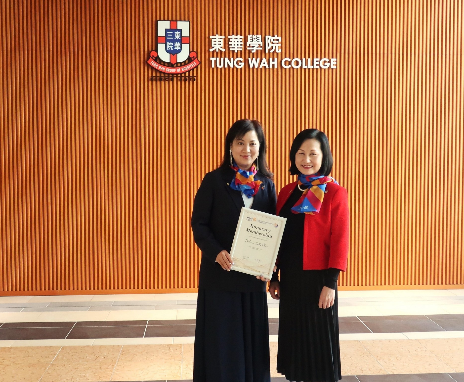 Rotary Club of Central Harbourfront visits TWC