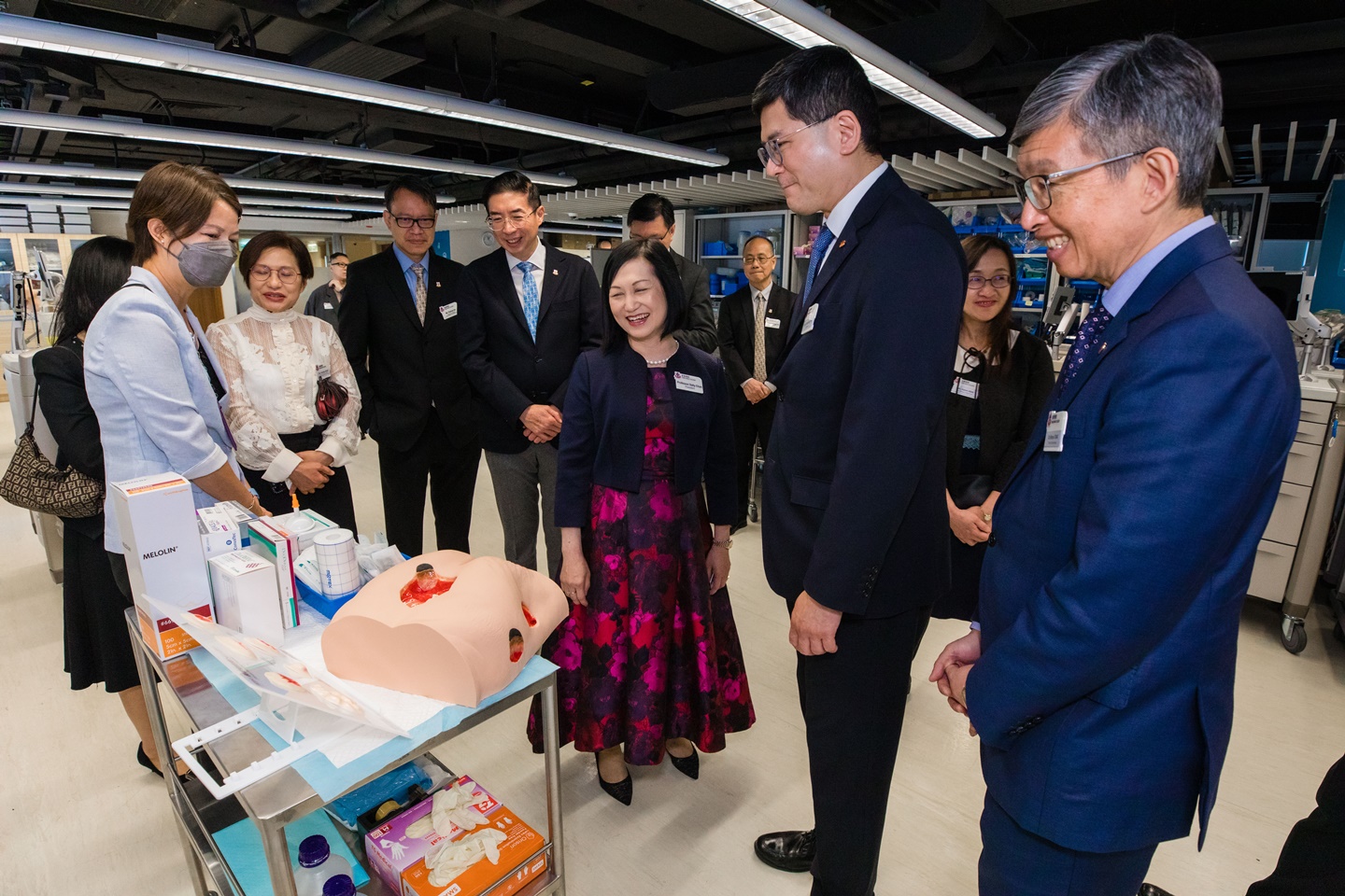 醫院管理局到訪東華學院